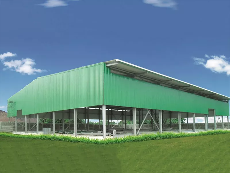 Dhismaha Warehouse Metal Prefab Prefab-Eco-friendly